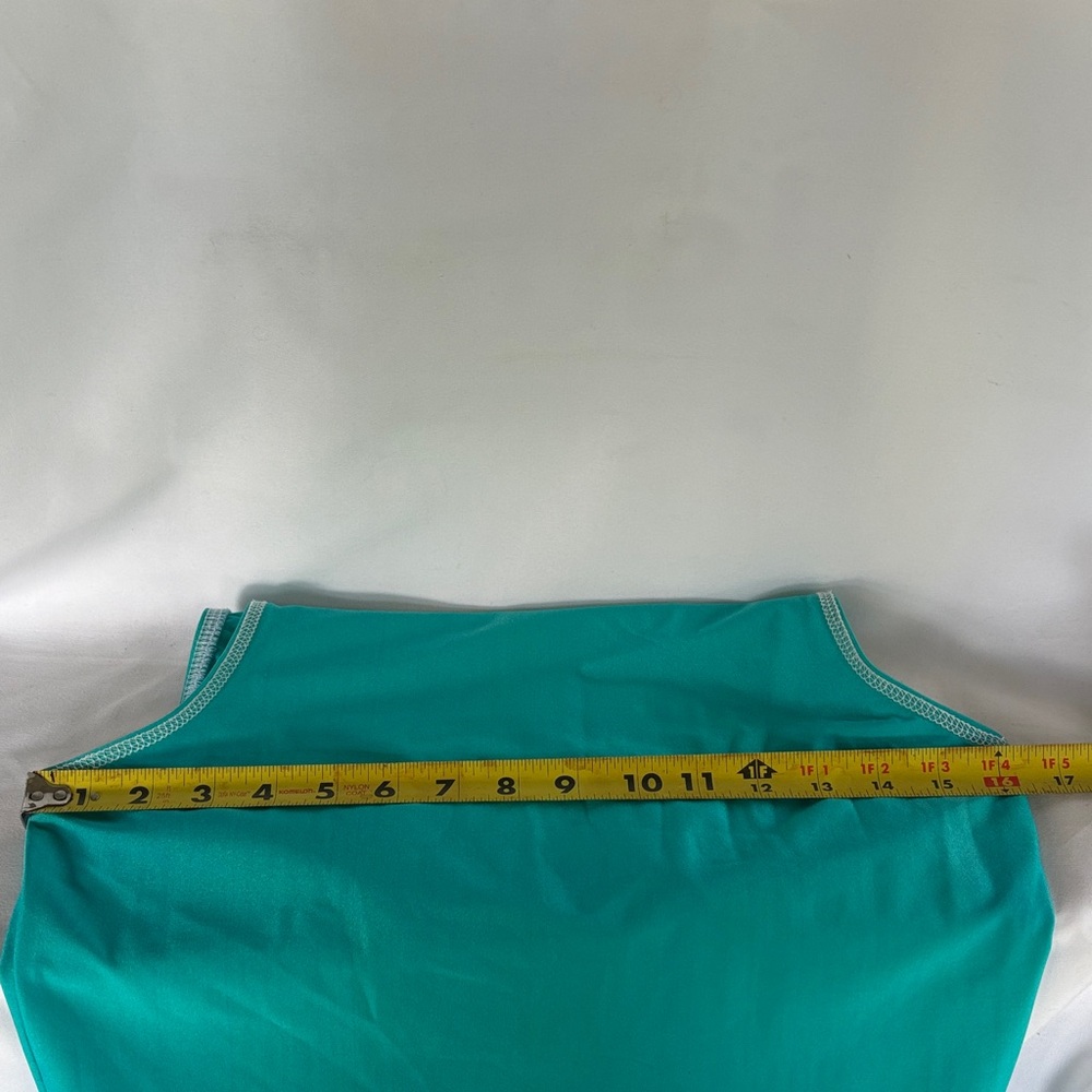 GENTLY WORN JOBBEEDU VERY PRETTY TEAL SLEEVELESS TOP SIZE SMALL - Picture 9 of 14